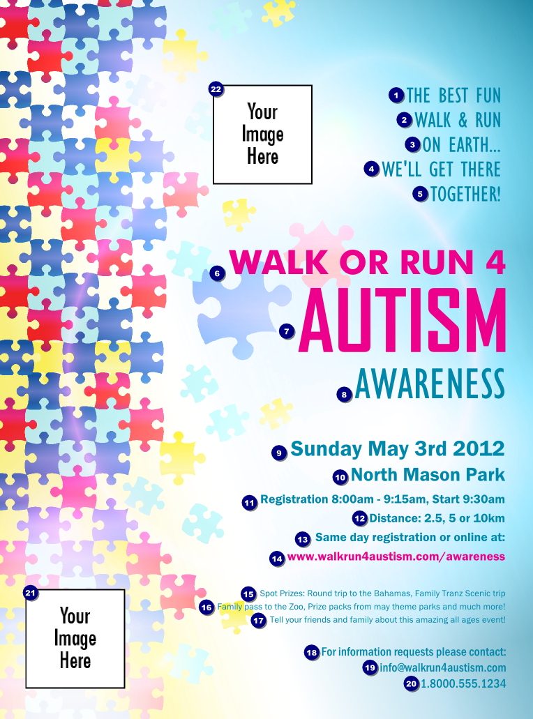 Autism Awareness Flyer