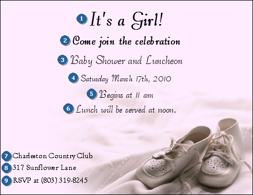 baby shower invites. Baby Shower Invite 002