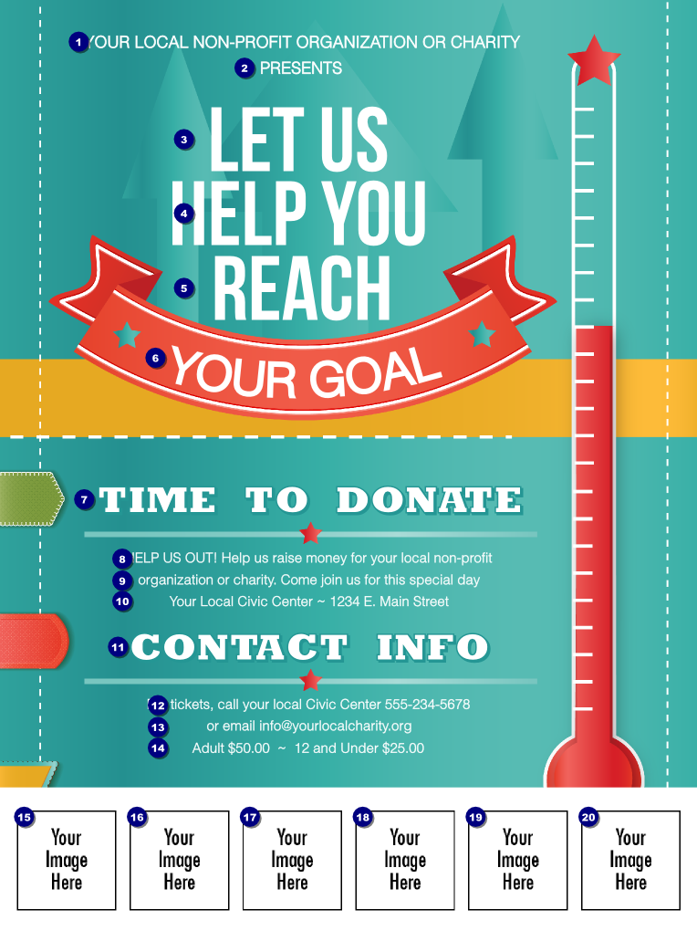 How to write a donation flyer
